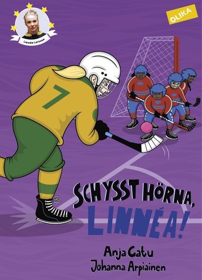 Cover for Anja Gatu · Sportstjärnor: Schysst hörna, Linnéa! (Gebundesens Buch) (2020)