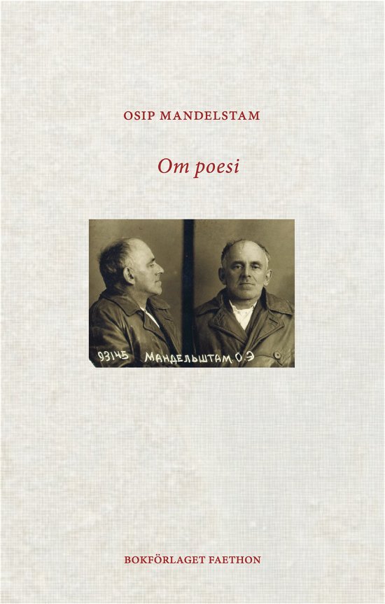 Cover for Osip Mandelstam · Om poesi (Book) (2023)