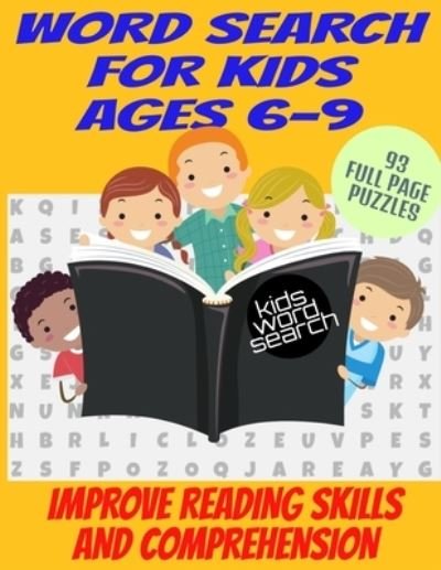 Cover for Puzlnfun Press · Word Search for Kids Ages 6-9 (Paperback Book) (2020)