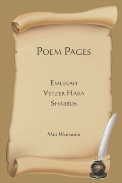 Cover for Miri Weinstein · Poem Pages (Paperback Book) (2020)