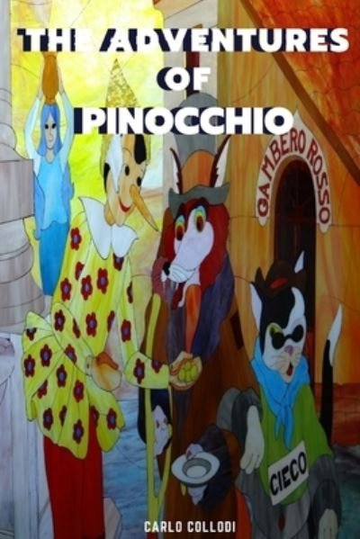 Cover for Carlo Collodi · The Adventures of Pinocchio: with original illustrations (Paperback Bog) (2021)