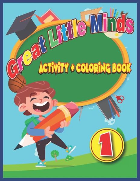 Cover for Silvia Sama-Lambiv · Great Little Minds Activity and Coloring Book 1 (Taschenbuch) (2021)