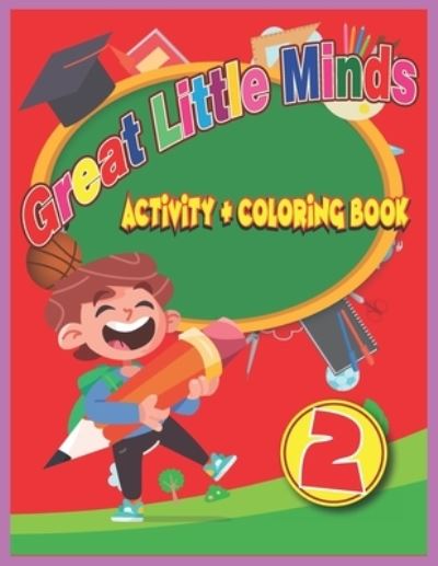 Cover for Silvia Sama-Lambiv · Great little minds activity and coloring book 2 (Paperback Book) (2021)