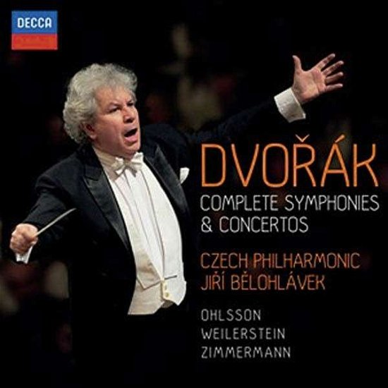 Cover for Dvorak · Complete Symphonies &amp; Concertos (CD) (2014)