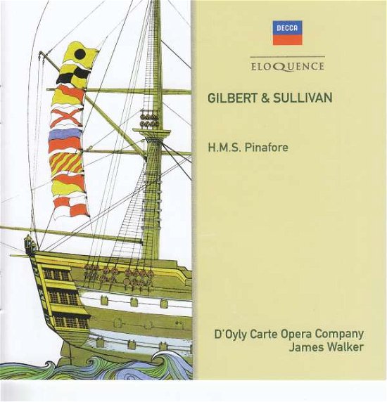 Cover for Gilbert &amp; Sullivan · Hms Pinaforte (CD) (2018)