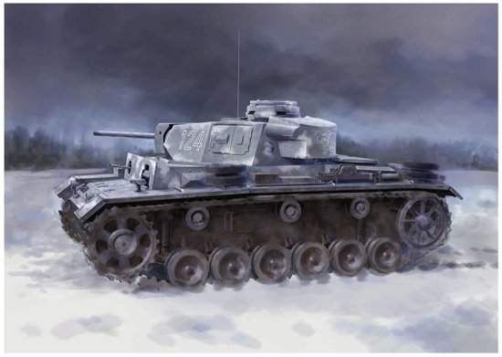 Cover for Dragon · 1/35 Pz.Kpfw.Iii Ausf.L Pz.Abt.502 Leningrad 42/43 (Legetøj)