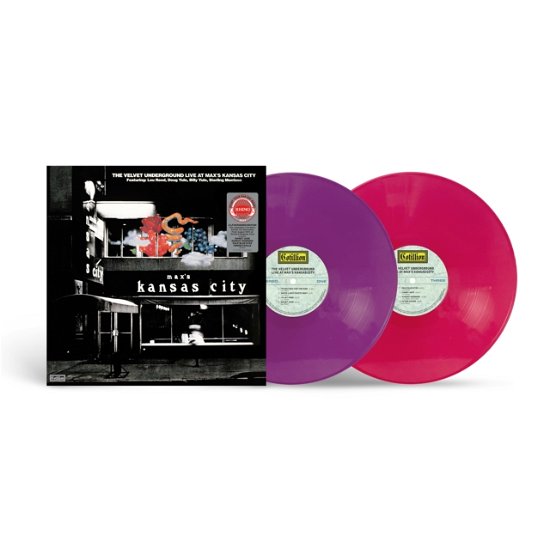 Cover for The Velvet Underground · Live At Maxs Kansas City (Expanded &amp; Remastered Edition) (Orchid / Magenta Vinyl) (Syeor) (LP) [Expanded &amp; Remastered edition] (2024)