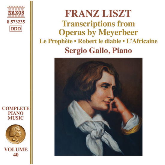 Cover for Sergio Gallo · Lisztmeyerbeer Opera Trans (CD) (2015)