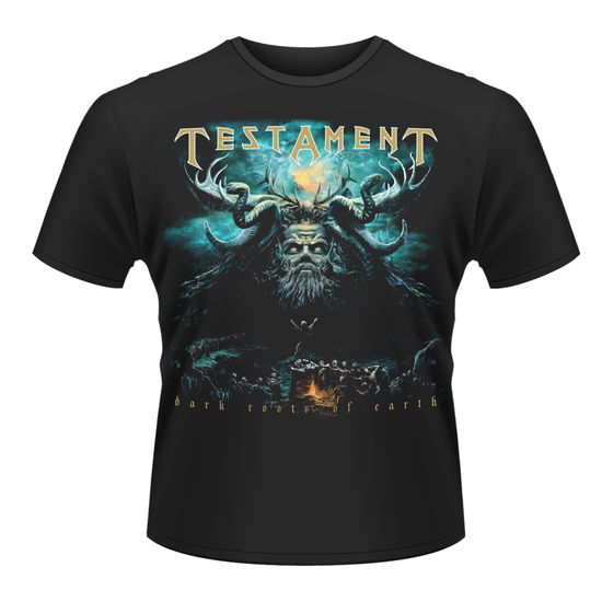 Cover for Testament · Dark Roots of Earth (Old) (T-shirt) [size S] [Black edition] (2012)