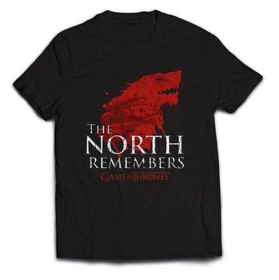 Cover for Game of Thrones · The North Remembers (T-shirt) [size L] (2016)