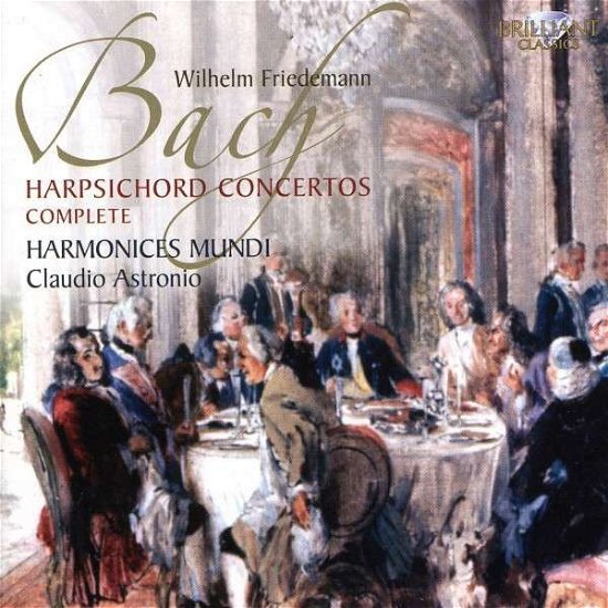 Cover for Bach,w.f. / Astronio · Harpsichord Concertos (CD) (2010)
