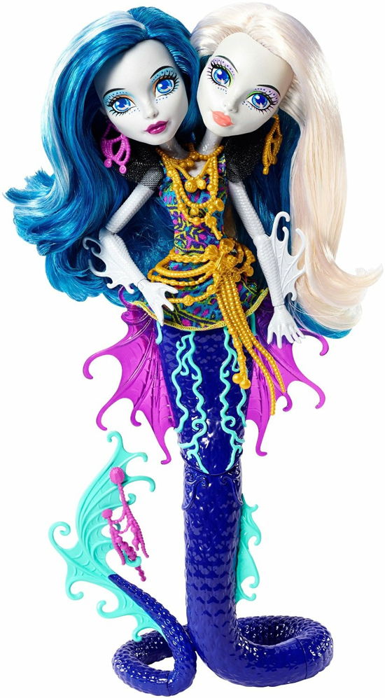 Monster High Great Scarrier Reef Peri and Pearl Serpentine Doll - Monster High - Merchandise -  - 0887961206579 - 
