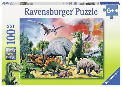 Cover for Ravensburger · Dinosaurus PuzzelXXL 100st (N/A)