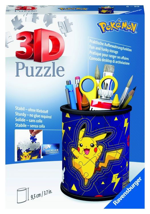 Pokemon Pencil Holder 54pc - Unspecified - Produtos - Ravensburger - 4005556112579 - 29 de junho de 2021