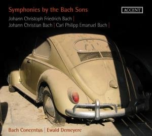 Cover for Bach,j.c.f / Demeyere / Bach Concentus · Symphonies by the Bach Sons (CD) (2012)