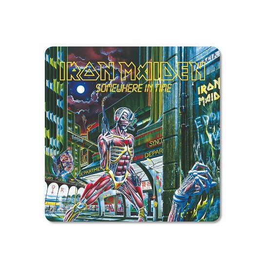 Iron Maiden Somewhere In Time Single Coaster - Iron Maiden - Merchandise - IRON MAIDEN - 4039103997579 - 13. Januar 2020