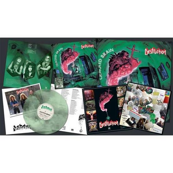 Cracked Brain (LP / Marbled Vinyl) - Destruction - Musik - HIGH ROLLER RECORDS - 4260255249579 - 16. april 2021