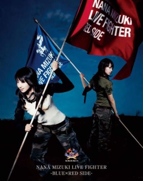 Cover for Mizuki. Nana · Live Fighter Blue X Red Side (Blu-ray) [Japan Import edition] (2008)