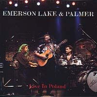 Cover for Emerson, Lake &amp; Palmer · Live in Poland (CD) (2000)