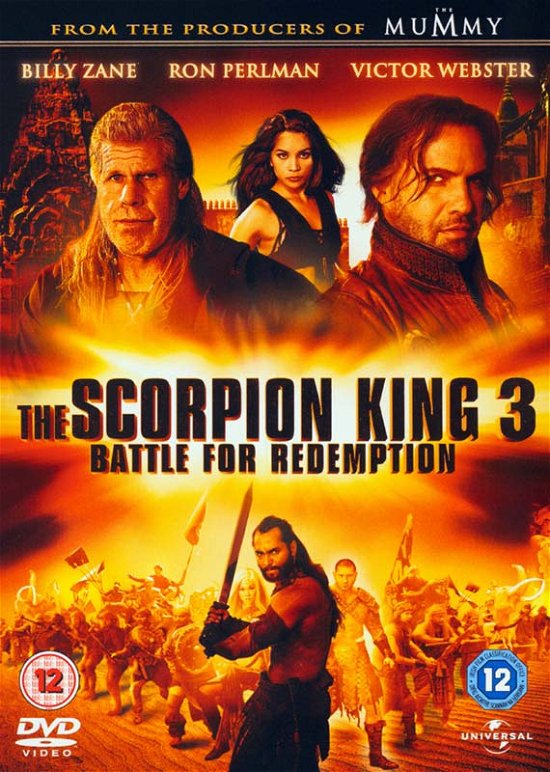 Cover for The Scorpion King 3 - Battle F · The Scorpion King 3 - Battle For Redemption (DVD) (2012)