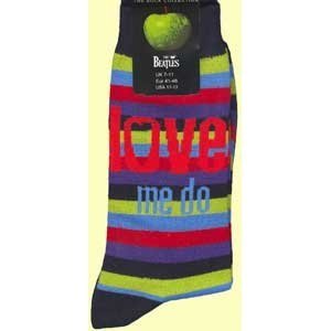 Cover for The Beatles · The Beatles Ladies Ankle Socks: Love Me Do (UK Size 4 - 7) (TØJ) [Multicolour - Ladies edition]