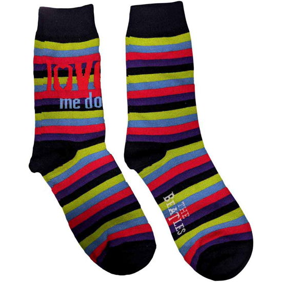 The Beatles Ladies Ankle Socks: Love me do (UK Size 4 - 7) - The Beatles - Merchandise - Apple Corps - Apparel - 5055295341579 - 