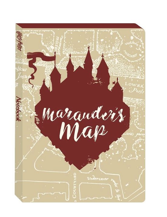 Harry Potter Marauders Map A5 Notebook (Flex) - Harry Potter - Boeken - HARRY POTTER - 5055453486579 - 5 april 2022