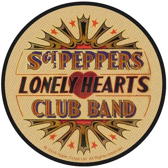 The Beatles Standard Woven Patch: Sgt Peppers Lonely Hearts Club Band - The Beatles - Koopwaar -  - 5056365700579 - 