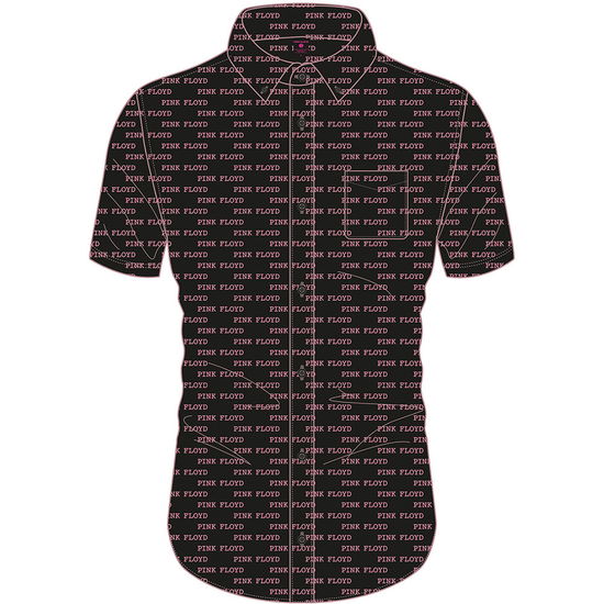 Pink Floyd Unisex Casual Shirt: Courier Pattern (All Over Print) - Pink Floyd - Merchandise -  - 5056368613579 - 