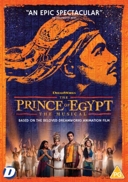 Cover for The Prince of Egypt the Musical DVD (DVD) (2024)