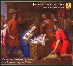 Cover for Bach,j.s. / Namur Chamber Choir / Les Agremens · Christmas Cantatas (CD) [Digipak] (2009)