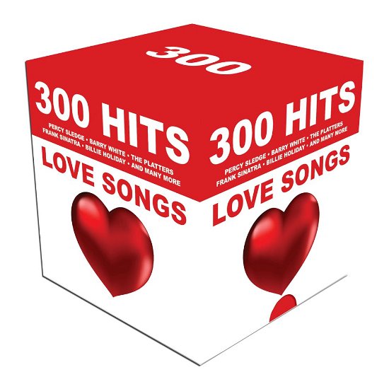 300 Hits - Love Songs - Diverse Artister - Musikk - SOUL MEDIA - 5711053009579 - 12. november 2008