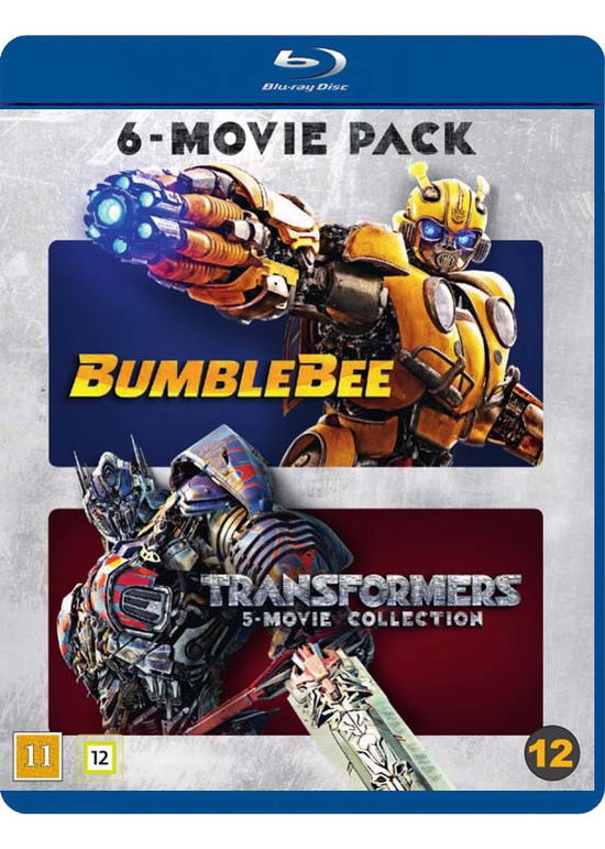 Cover for Transformers 1-5 + Bumblebee (Blu-Ray) (2019)