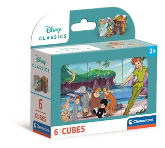 Cover for Clementoni · Puslespil Disney Classic, 6 cubes (Pussel) (2024)