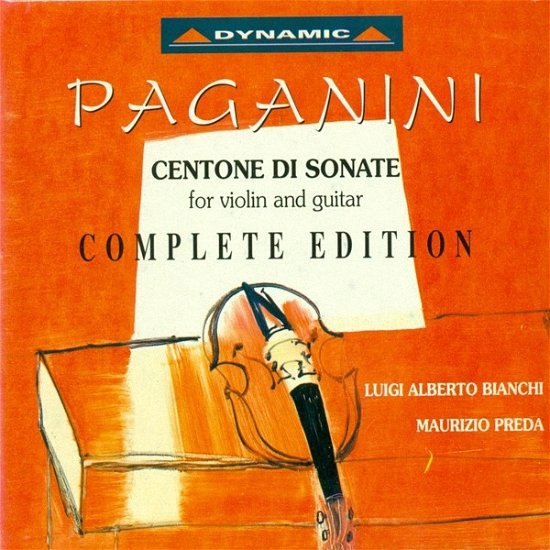 Cover for Paganini / Bianchi / Preda · Centone Di Sonate for Violin &amp; Guitar (CD) (1996)