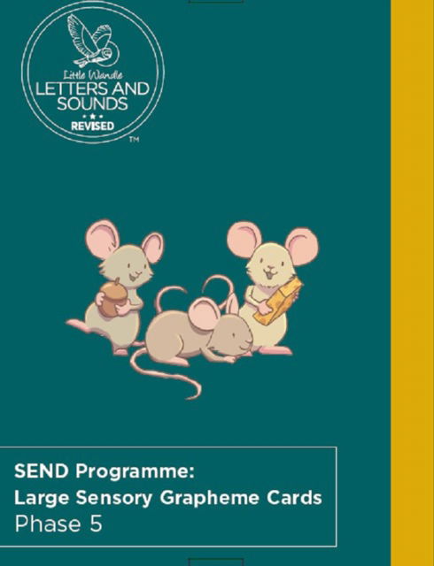 Cover for Wandle Learning Trust and Little Sutton Primary School · SEND Programme: Large Sensory Grapheme Cards: Phase 5 - Big Cat Phonics for Little Wandle Letters and Sounds Revised (Flashcards) (2022)