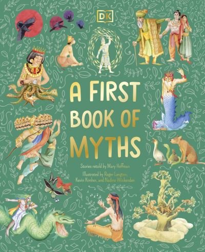 Cover for Mary Hoffman · A First Book of Myths (Hardcover bog) (2024)