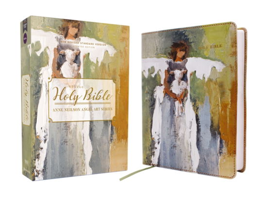 NRSVue, Holy Bible, Anne Neilson Angel Art Series, Leathersoft, Multi-Color, Comfort Print (Leather Book) (2024)