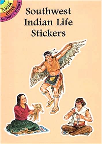 Cover for Steven James Petruccio · Southwest Indian Life Stickers - Dover Little Activity Books Stickers (Paperback Book) (1997)