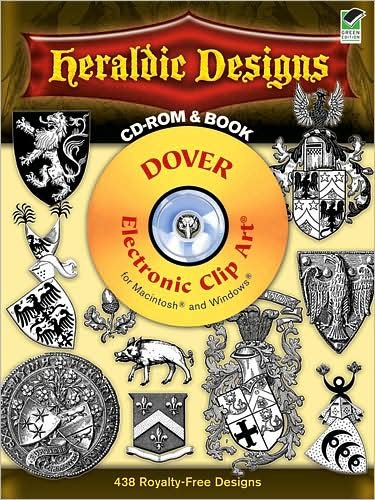 Cover for Dover Dover · Heraldic Designs - Dover Electronic Clip Art (Hörbuch (CD)) [Unabridged edition] (2000)