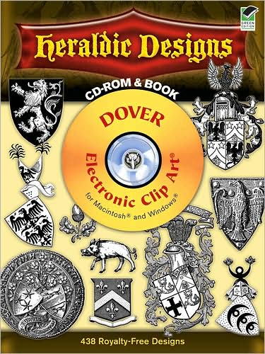 Cover for Dover Dover · Heraldic Designs - Dover Electronic Clip Art (Audiobook (CD)) [Unabridged edition] (2000)