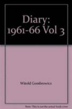Cover for Witold Gombrowicz · Diary (1961-66) (Hardcover Book) (1993)
