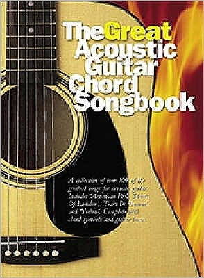 Cover for The Great Acoustic Guitar Chord Songbook (Book) (2003)