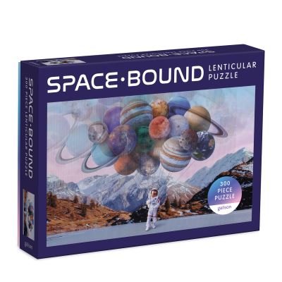 Space Bound 300 Piece Lenticular Puzzle - Karen Cantu Galison - Gesellschaftsspiele - Galison - 9780735367579 - 22. Juli 2021
