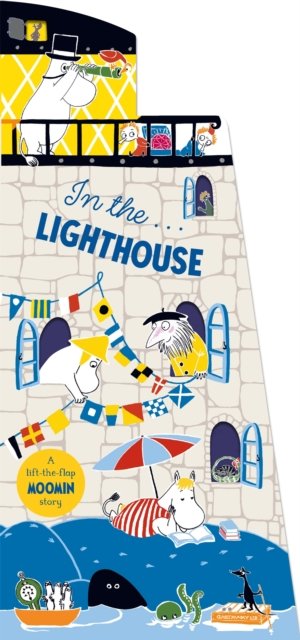 In the Lighthouse: A Lift-the-Flap Moomin Story - Tove Jansson - Kirjat - Pan Macmillan - 9781035042579 - torstai 8. elokuuta 2024
