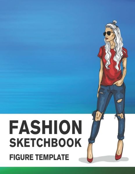 Cover for Lance Derrick · Fashion Sketchbook Figure Template (Paperback Book) (2019)