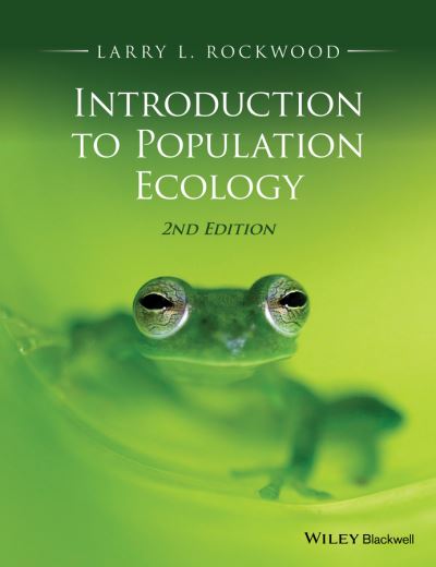 Cover for Rockwood, Larry L. (George Mason University) · Introduction to Population Ecology (Paperback Book) (2015)