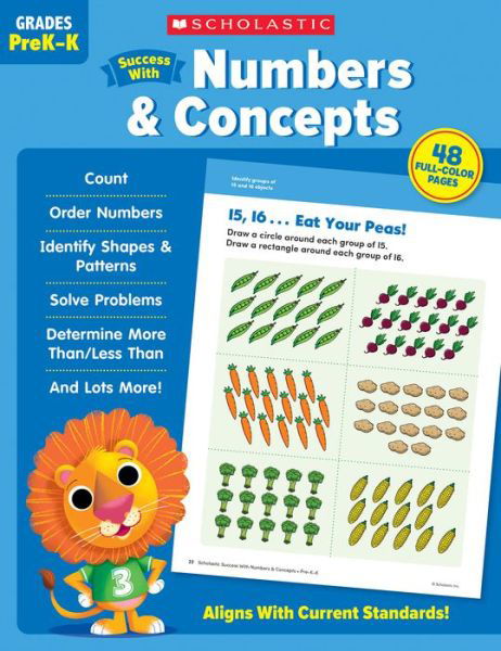 Cover for Scholastic Teaching Resources · Scholastic Success with Numbers &amp; Concepts (Paperback Book) (2022)