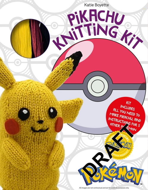 Katie Boyette · PokeMon Knitting Pikachu Kit: Kit Includes All You Need to Make Pikachu and Instructions for 5 Other PokeMon (Pocketbok) (2024)