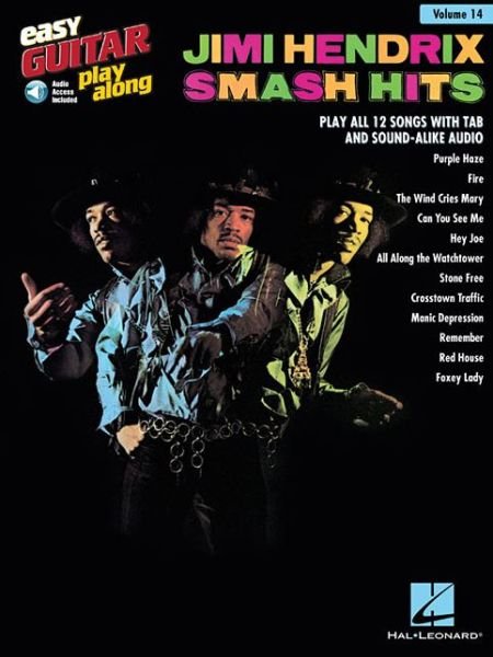 Cover for The Jimi Hendrix Experience · Smash Hits (Easy Guitar Play Along) (Book) (2015)